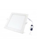 Įleidžiama LED panelė - 12W kvadratas neutrali balta 4000K