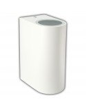 Sieninis lauko šviestuvas su LED lemputėmis GU10 - Lumi Wand-2a Baltas