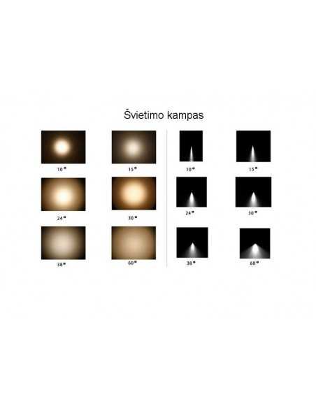 LED šviestuvas montuojamas į lubas - Gimbal 30W - 4000K LED šviestuvas montuojamas į lubas - Gimbal 30W - 4000K