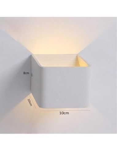 LED sieninis šviestuvas - Wallix - 6W