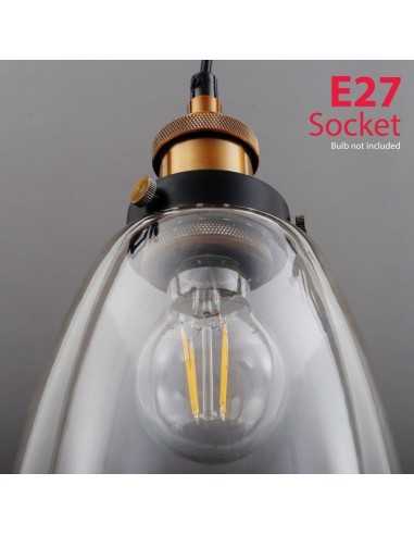 RETRO stiliaus šviestuvas - SIGMA Glass