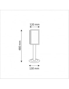 Pastatomas LED Lauko šviestuvas - MALMO 2