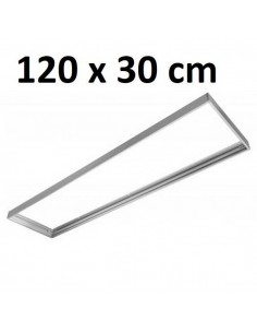 Rėmas LED panelei 120 x 30cm išoriniam montavimui