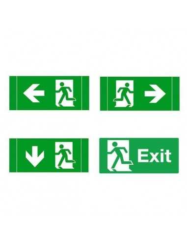 Avarinio išėjimo LED šviestuvas - EXIT Mount