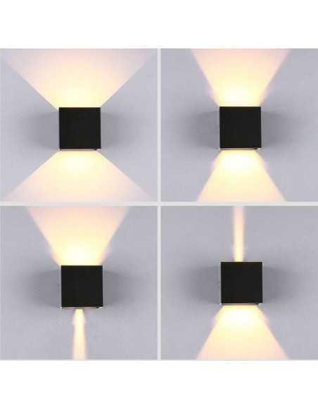 LED lauko šviestuvas - Lumi Adjustable Black