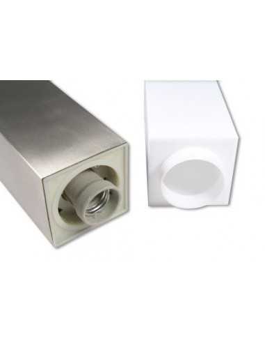 Pastatomas LED Lauko šviestuvas - Lumi Quad Silver 60cm