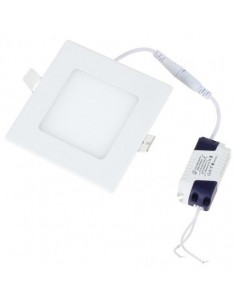 Įleidžiama LED panelė - 3W kvadratas šiltai balta 3000K