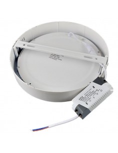 Virštinkinė LED panelė - 24W apvali 2