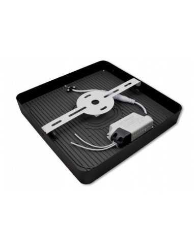 VIRŠTINKINĖ LED PANELĖ - 18W JUODA