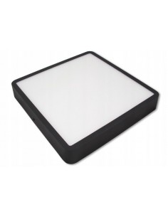 VIRŠTINKINĖ LED PANELĖ - 18W JUODA