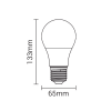 LED lemputė E27 - 15W neutrali balta