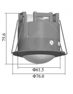 Judesio daviklis 360° apšvietimo valdymui 2