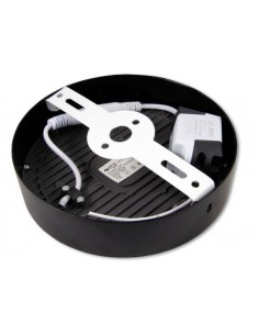 VIRŠTINKINĖ LED PANELĖ - 12W JUODA 2