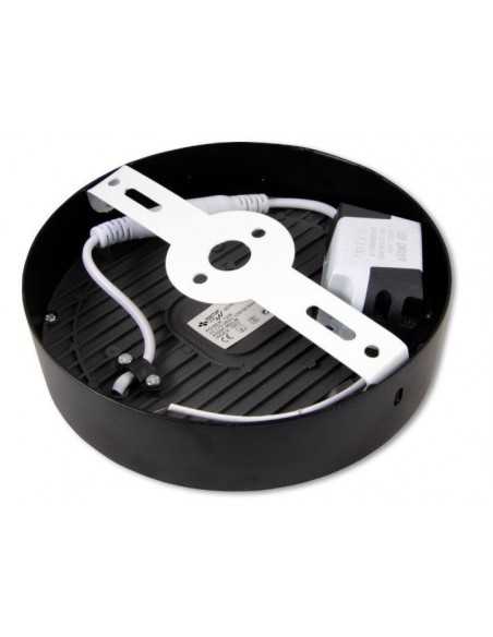 VIRŠTINKINĖ LED PANELĖ - 12W JUODA VIRŠTINKINĖ LED PANELĖ - 12W JUODA