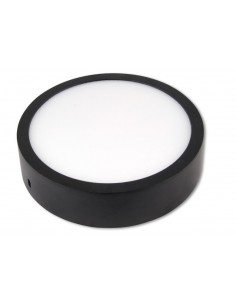 VIRŠTINKINĖ LED PANELĖ - 12W JUODA