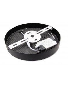 VIRŠTINKINĖ LED PANELĖ - 24W JUODA 2