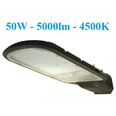 LED gatvės šviestuvas - 50W - 5000lm - 4500K