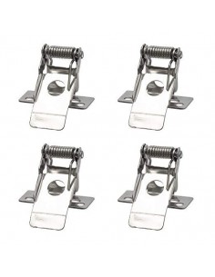 Spyruoklinis tvirtinimo rinkinys LED panelėms kabinti - 4 vnt.