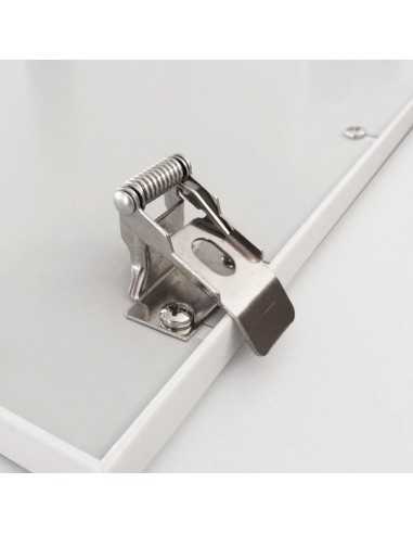 Spyruoklinis tvirtinimo rinkinys LED panelėms kabinti - 4 vnt.