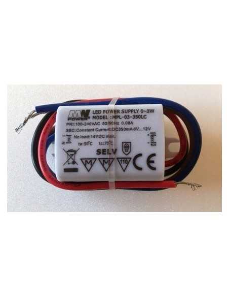 LED maitinimo šaltinis 3W -12V - IP65