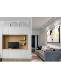 Akcentins Track LED šviestuvas montuojamas i begeli - 1 fazės 2