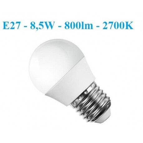 E27 - 8,5W - 800lm - G45 LED lemputė