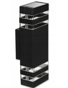 Sieninis lauko šviestuvas - Santa - juodas