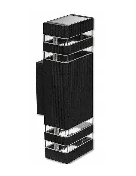 Sieninis lauko šviestuvas - Santa - juodas