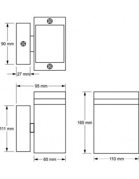 Išskleisti SIENINIS LED LAUKO ŠVIESTUVAS - LUMI QUADRAT GU10 Išskleisti SIENINIS LED LAUKO ŠVIESTUVAS - LUMI QUADRAT GU10