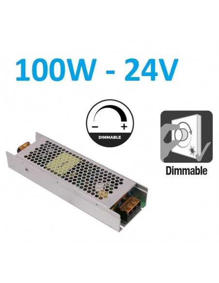 Reguliuojamas LED maitinimo šaltinis 100W - 24V