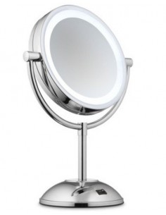 Make Up veidrodis su baterijomis ir didinimo funkcija