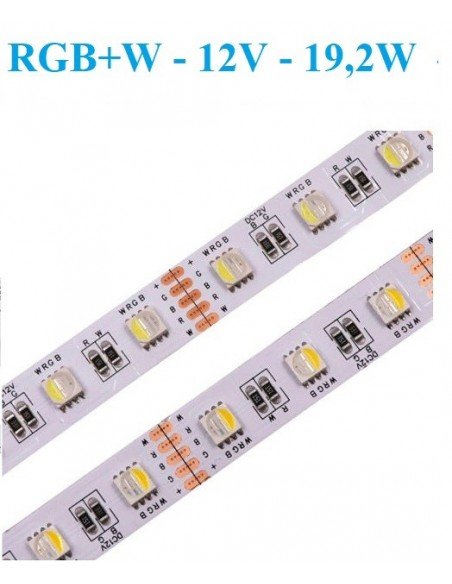 RGB+W - 12V - 19,2W - IP20