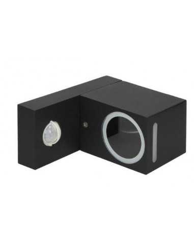 Sieninis LED lauko šviestuvas su judesio davikliu - WAY Wall PIR pilkas