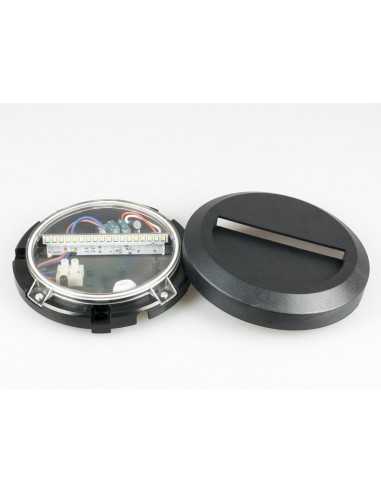 Sieninis LED šviestuvas - CROTO juodas