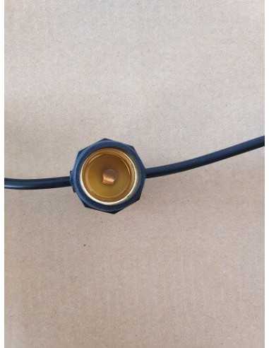 Lauko girlianda E27 - 15 metrų su lemputėmis