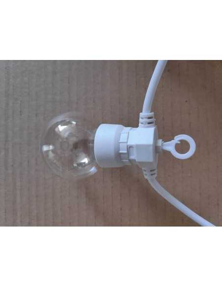 LED lauko girlianda - 8 metrų balta