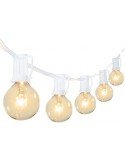 LED lauko girlianda - 13 metrų balta