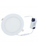 Įleidžiama LED panelė - 24W apvali šiltai balta - 3000K