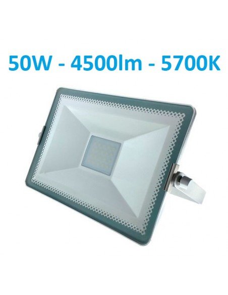 Baltas LED prožektorius 50W - 5700K