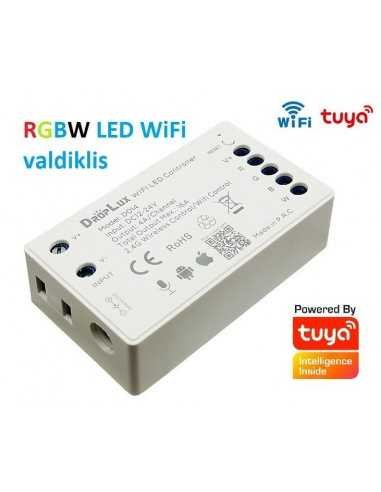 RGBW WiFi Tuya LED juostos valdiklis 4 x 4A