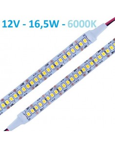 LED juosta 12V - 16,5W - šaltai balta IP20