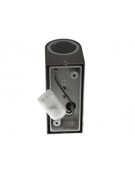 Sieninis LED lauko šviestuvas - Lumi Wand-2a Silver