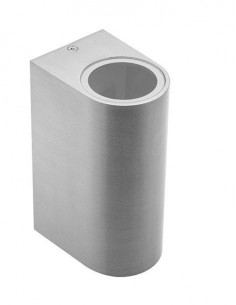 Sieninis LED lauko šviestuvas - Lumi Wand-2a Silver