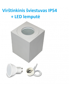 LED šviestuvas į pakalimą GU10