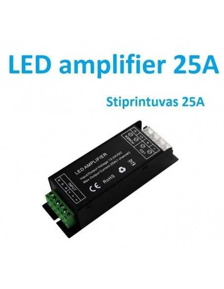 LED juostos stiprintuvas 25A - Amplifier