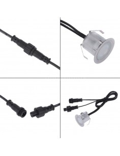 LED laiptų šviestuvai - Mini Mond Cink 2