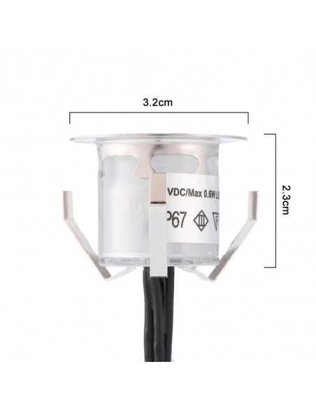 LED laiptų šviestuvai - Mini Mond Cink