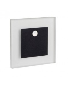 LED laiptų šviestuvas su judesio dvikliu - Kanlux APUS juodas - 4000K