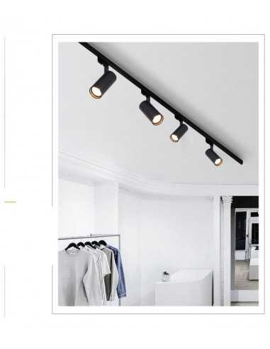 Akcentinis LED šviestuvas - Track - 20W - CCT juodas