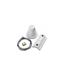 Pakabinimo komplektas 1 fazės Premium bėgeliui - balta